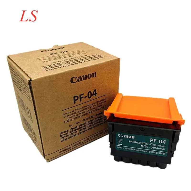 

Оригинальная печатающая головка PF-04 PF04 для Canon IPF650, IPF655, IPF680, IPF681, IPF685, IPF686, IPF750, IPF755, IPF760, IPF765