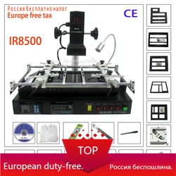 Estación de retrabajo para ordenador portátil, placa base infrarroja de 2 zonas, 220V LY IR8500 IR6500 V2 BGA, máquina de soldadura de reparación de PCB