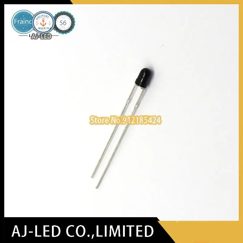 50pcs/lot PT264-6B infrared receiver tube photosensitive tube wavelength 980nm DIP black 3mm billion light