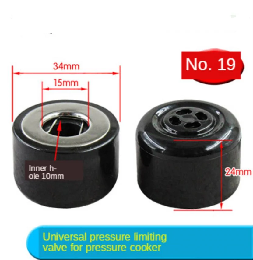 General Electric Pressure Cooker Accessories: Steam Valve, Exhaust Valve, Pressure Relief Valve, Safety Valve, Vent Valve