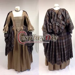 Outlander Letitia MacKenzie Cosplay Costume Dress Suit Outlander Claire Randall Fraser Dress Victorian Costume L320