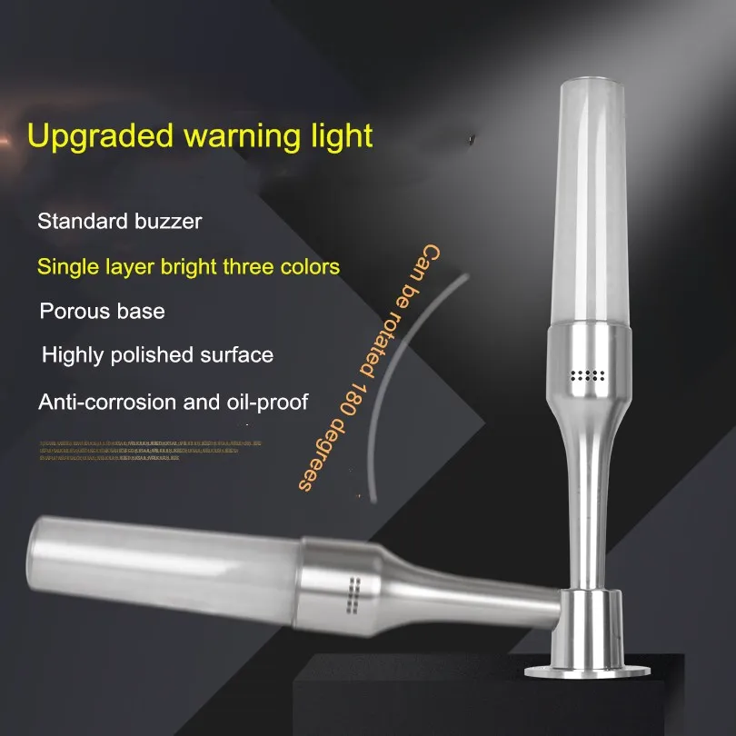 led 3 colors in 1 layer Indicator Light 24V Intelligent Warning Light Fold Baseball Workshop Machine Signal Buzzer Caution Light