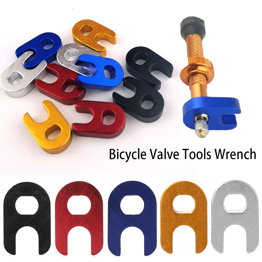 1PC Multifunction Bike Tire Valve Tool Valve Core Disassembly Installation Wrench Part MTB Road Bike Portable Repair Accessories