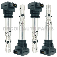 4 PCS IGNITION COIL FOR CHERY RIICH G5 B21 G6 B12 WEILIN H3 H11 H5 H13 X5 P11 V5 V8 1.8T 2.0T 2009-2014 B21-3705110