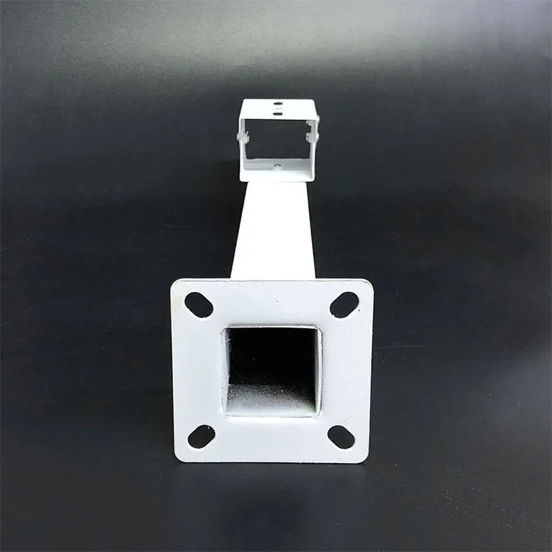30cm Long Arm Surveillance CCTV Camera Holder Stand Wall Mount Bracket 360° Rotatable Universal Duckbill Iron Cross Arm Bracket