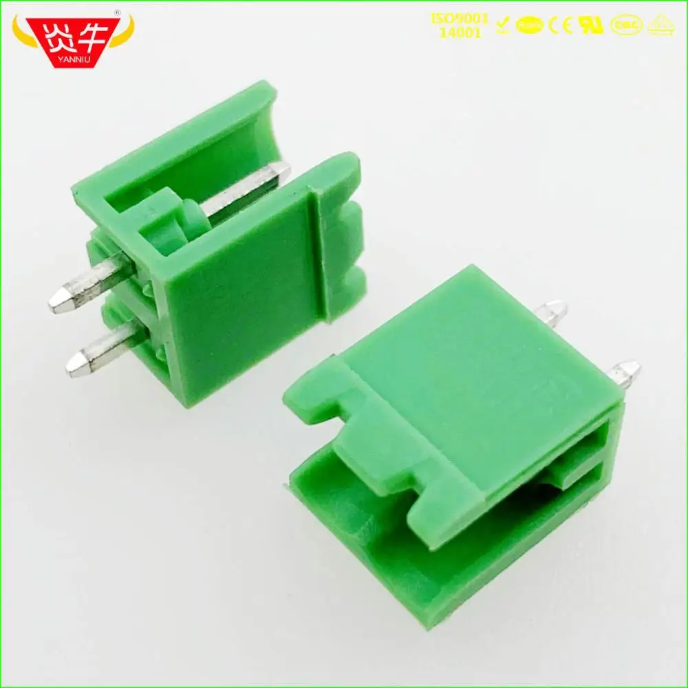 KF2EDGV 5.0 2P ~ 12P PCB CONNECTOR PLUG-IN TEMINAL BLOCKS 2EDGV 5.0mm 2PIN ~ 12PIN MSTBV 2,5 G 1753437 PHOENIX CONTACT DEGSON