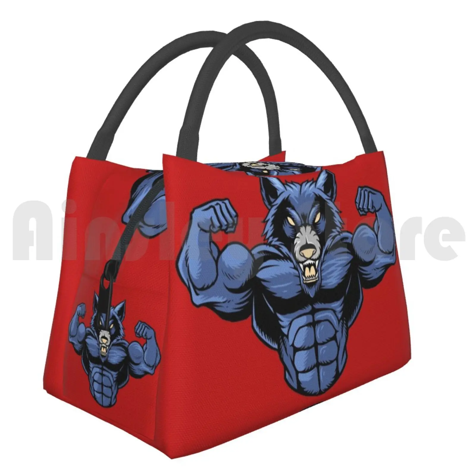 

Portable Insulation Bag Wolf Bodybuilding Squat Deadlift Bench Powerlifting Bodybuilding Strongman Strong Woman