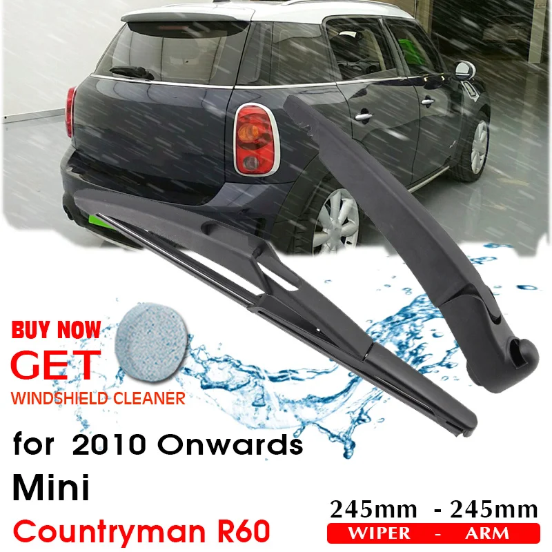 Car Wiper Blade Rear Back Window Windscreen Windshield Wipers Auto Accessories For Mini Countryman R60 245mm 2010 Onwards