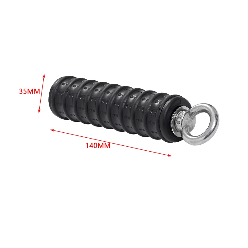 Non-Slip Fitness Single Grip Handle for Gym And Home Tricep Bicep Pull down Training Cable Machine Attachment for Body Workout