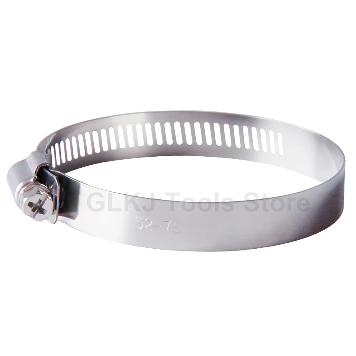 2pcs/lot 304 Stainless Steel Worm Drive Hose Clamp Fuel Line Water Pipe Clip Hoop 50 75 110 160 200mm PVC Pipe Clamp