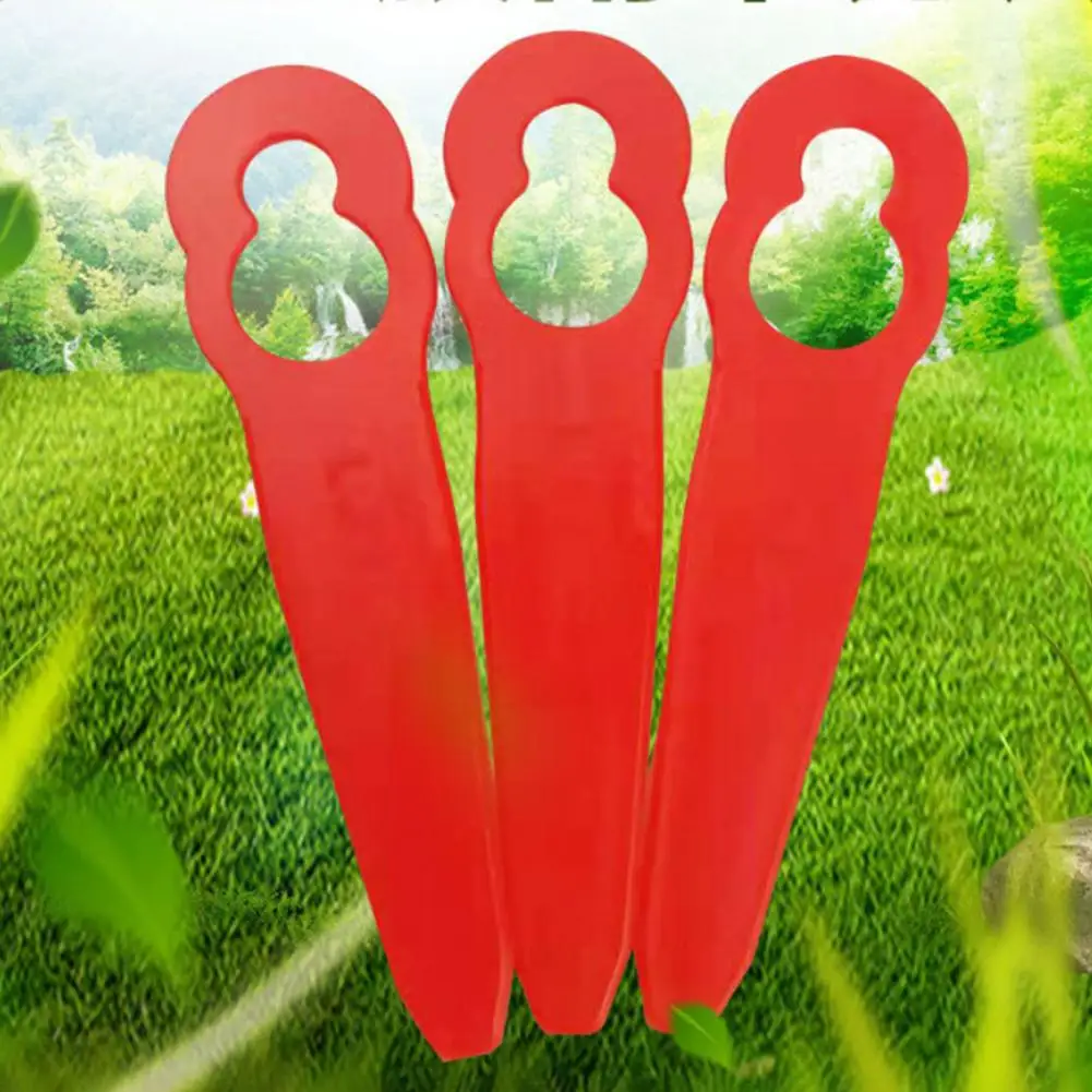 100PCS Garden Lawn Grass PolyCut Trimmer Head Blades Plastic Replacement Cut Blade for Stihl 2-2