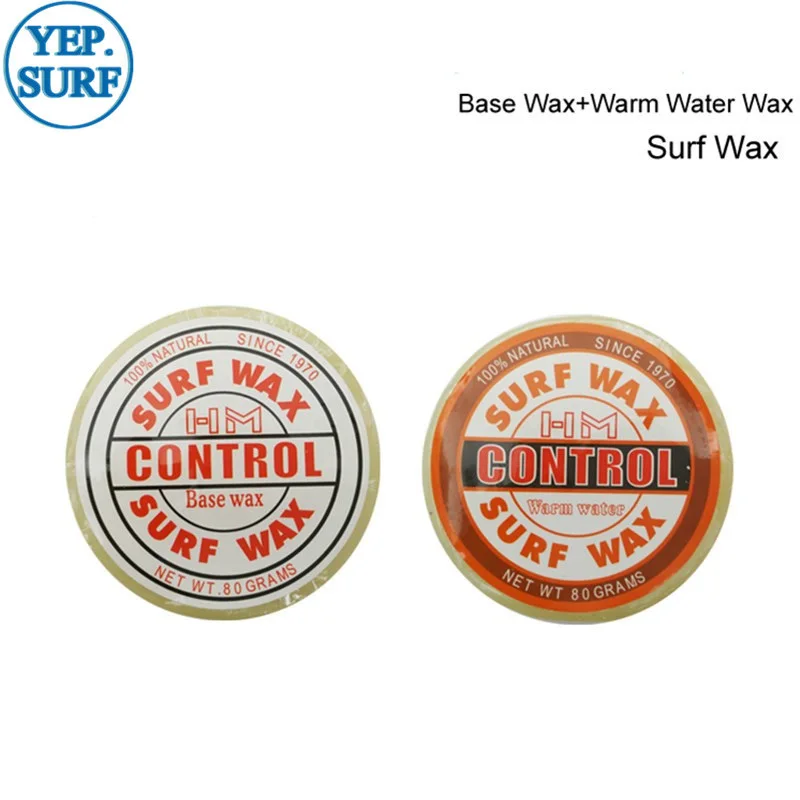 Natural Wax Base for Surfboard, Warm Water Wax, Outdoor Sports, Surfboard Wax