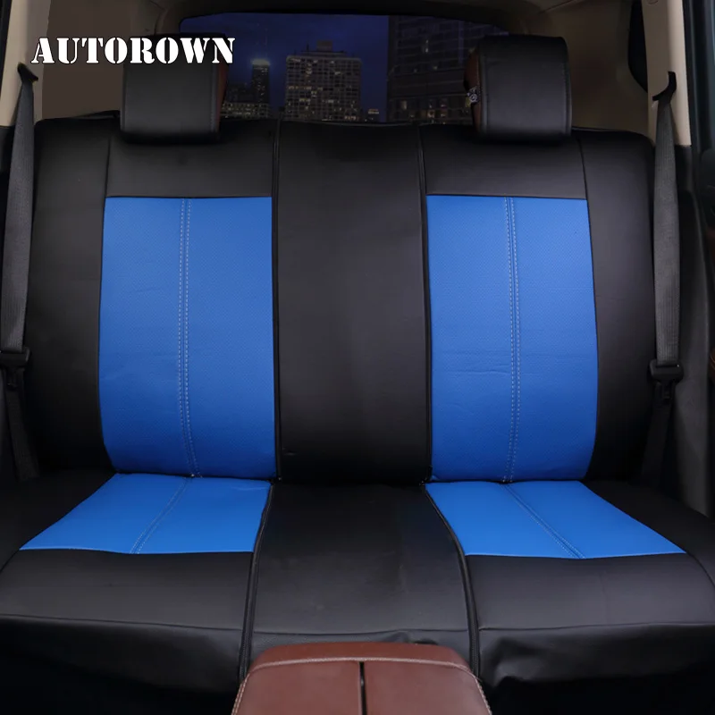 AUTOROWN Car Seat Cover Leather Luxury PU Water-proof Automobiles Seat Covers Brand Classics Seat Covers Car Accessories