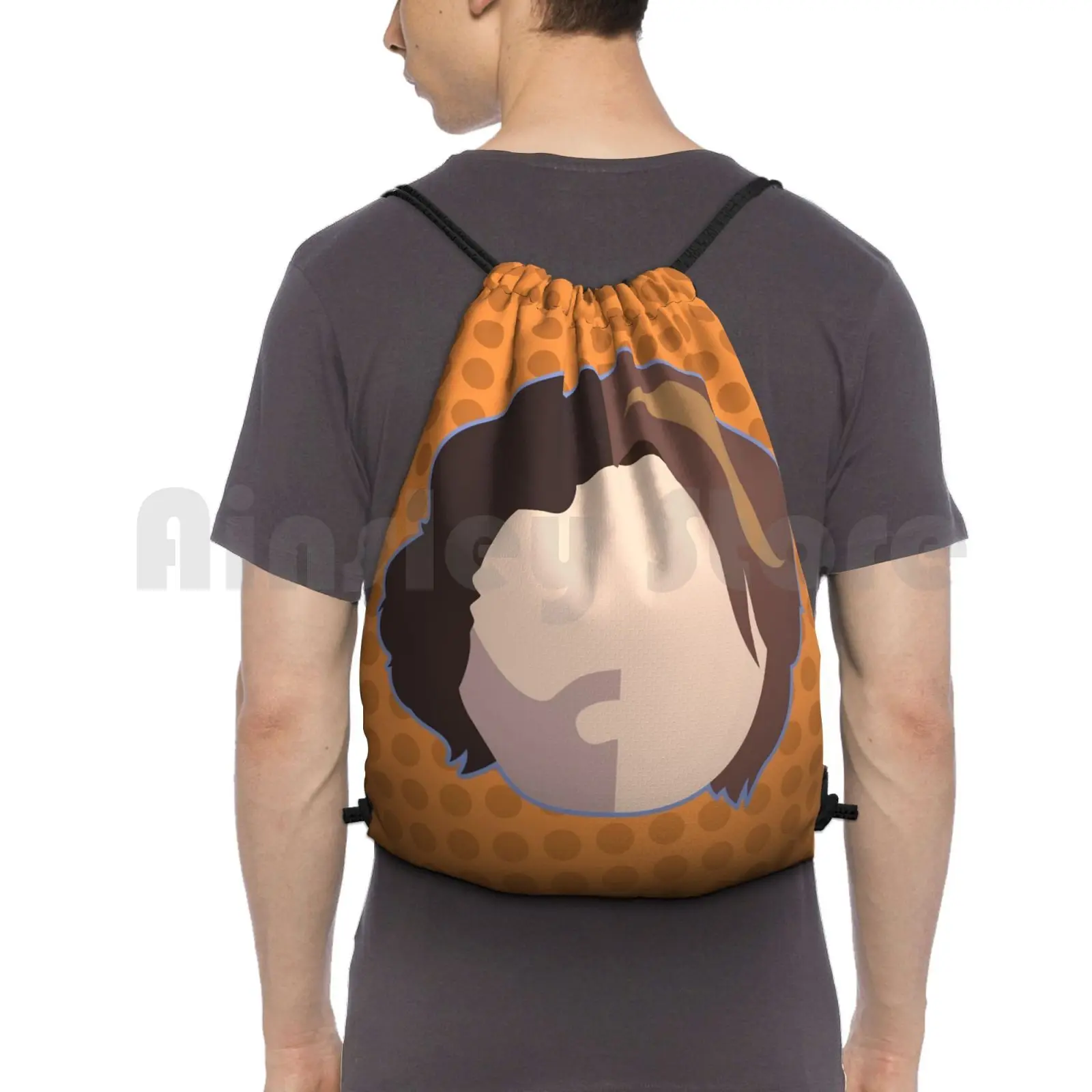 Game Grumps-Arin & Dan Backpack Drawstring Bags Gym Bag Waterproof Game Grumps Game Grumps Arin Arin Hanson Dan Dan