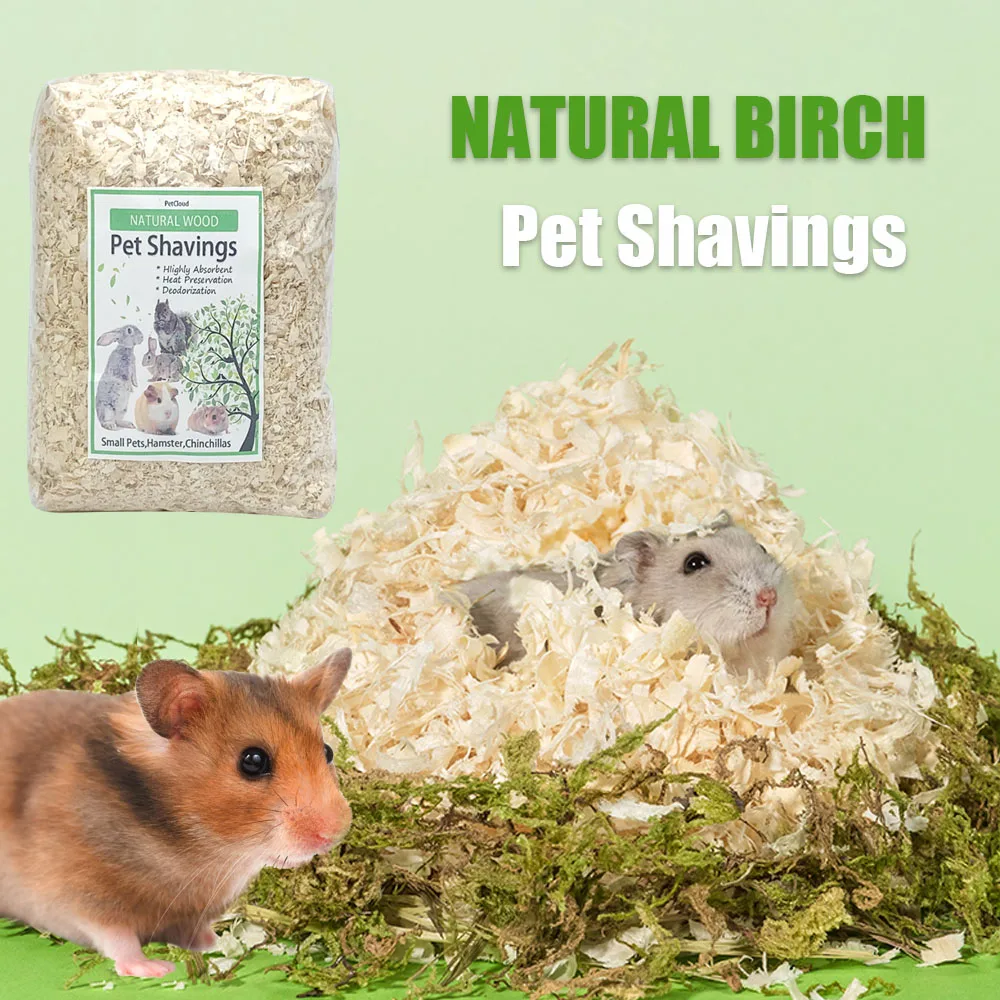 

Natural Birch Hamster Cage Mattress Material Guinea Pigs Cage House Bed Cushion Material Rabbit Lizard Reptile Carpet Mattress