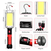 Portable 5200mAH LED Work Light #4