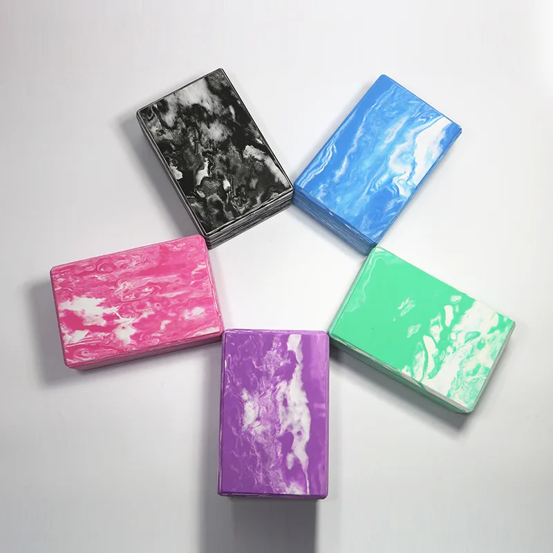 Camouflage Yoga Blocks Foam Balance Aid EVA Strength Flexibility Practice Fitness Exercise Pilates Yoga Brick