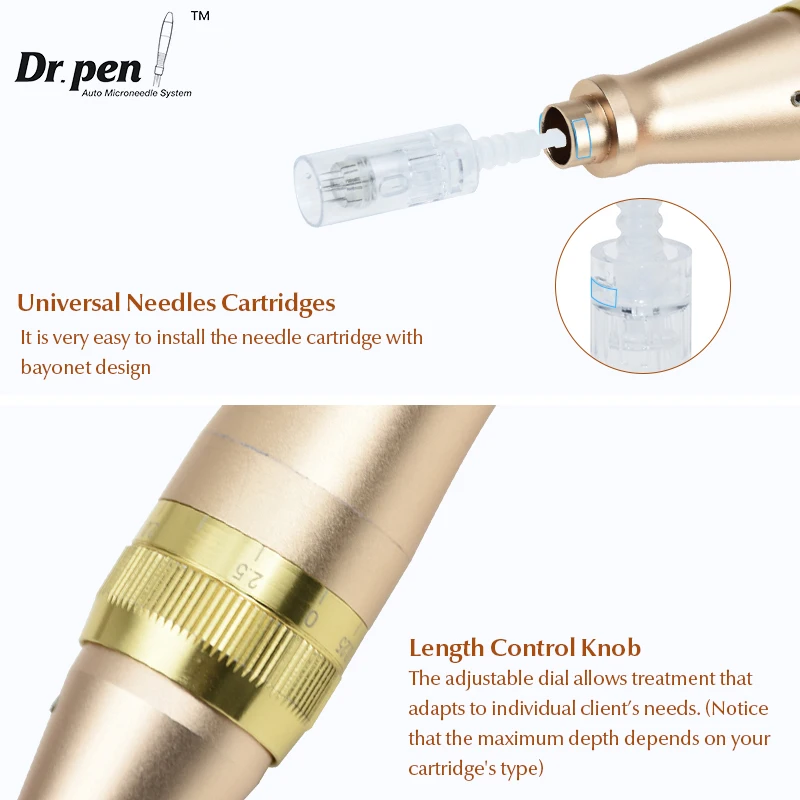 Authentic Dr. pen Ultima M5 Wireless Professional Micro Needle Derma Pen M5-W Micro Needling Mesotherapy Beauty Aesthetics Pen