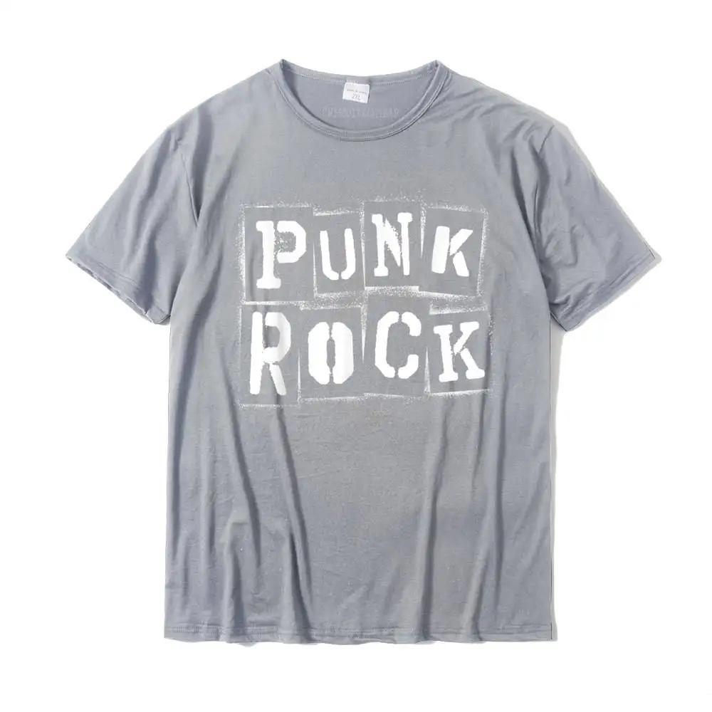 Cool Punk Rock Punkrock Hardrock Music Rockn Roll Fan T-Shirt Group Printed Tops Shirts Wholesale Cotton Men's Tshirts