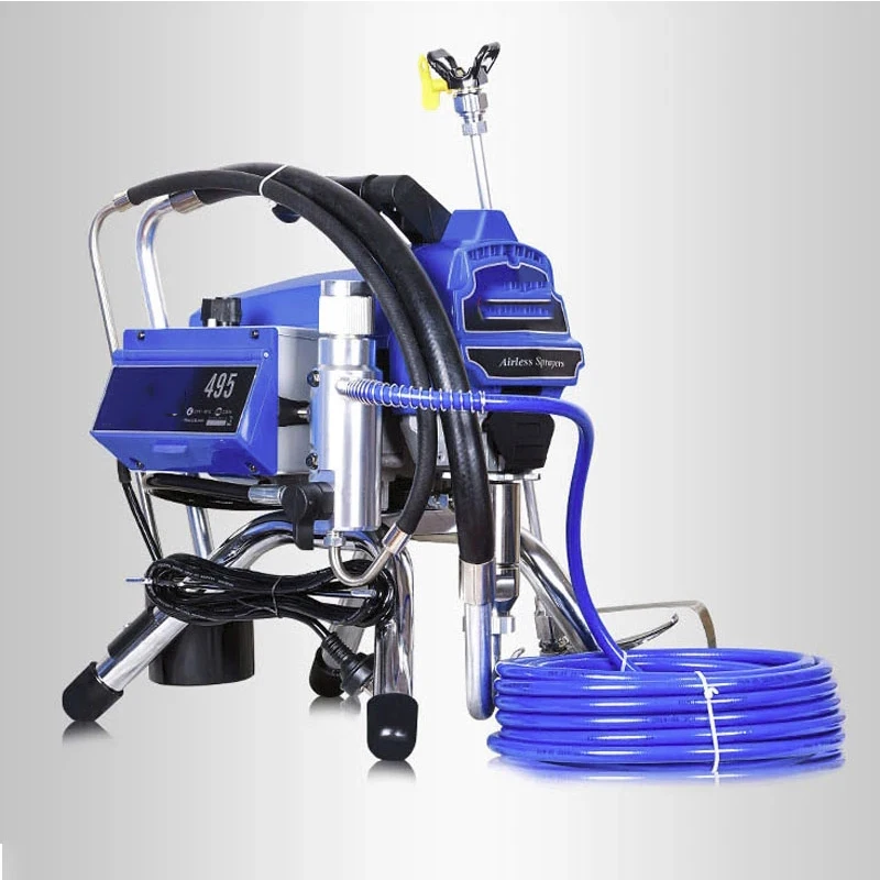 495 Brushless All Copper High Pressure Airless Latex Paint Spraying Machine Wall Paint Spraying Machine