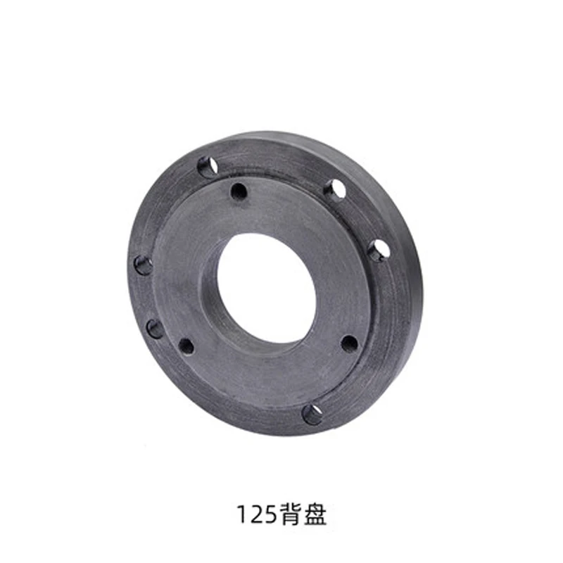 Back Plate Lathe Accessories Instrument Chuck Excessive Disc Connecting Plate100MM/125MM