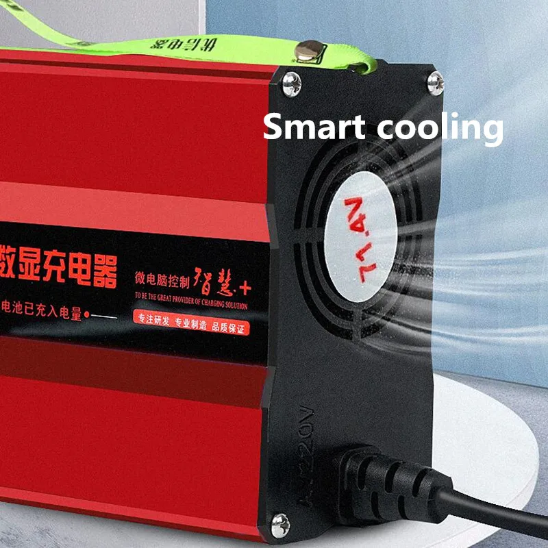 5A smart charger 48V 60V 72V 54.6V 58.8V 58.4V 67.2V 20S 73V 84V 87.6V scooter lithium lipo lifepo4 battery Charger LCD display