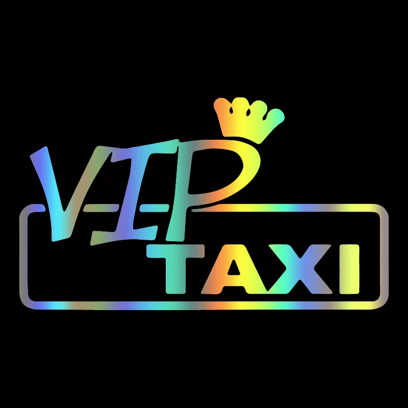 CS-1614# VIP taxi funny car sticker vinyl decal for auto car stickers styling car decoration