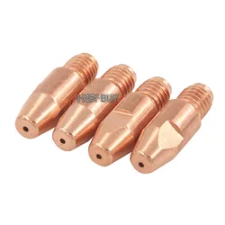 10Pieces/Lot Binzel European 36KD / 501D Guide Wire Gas Shielded Welding Red Copper Conductive Nozzle