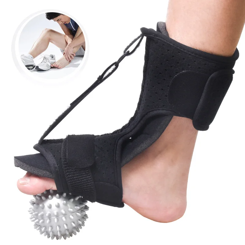 

Ankle sprain fixed with bottom fasciitis splint adult instep ankle sprain protector foot drop orthosis night foot rest