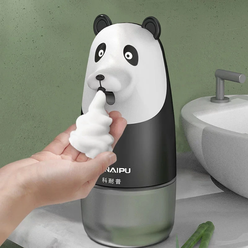 

KENAIPU Automatic Foam Soap Dispenser,Cartoon Induction Liquid Hand Washing Machine,USB Charge,Intelligent foam hand washing