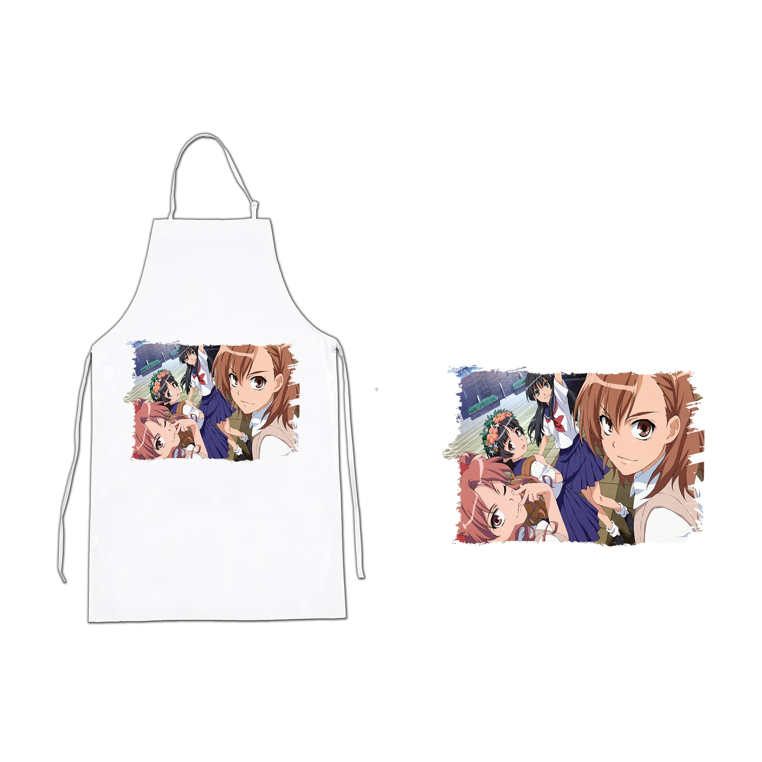 Apron TOARU KAGAKU NOT RAILGUN kitchen kitchen apron