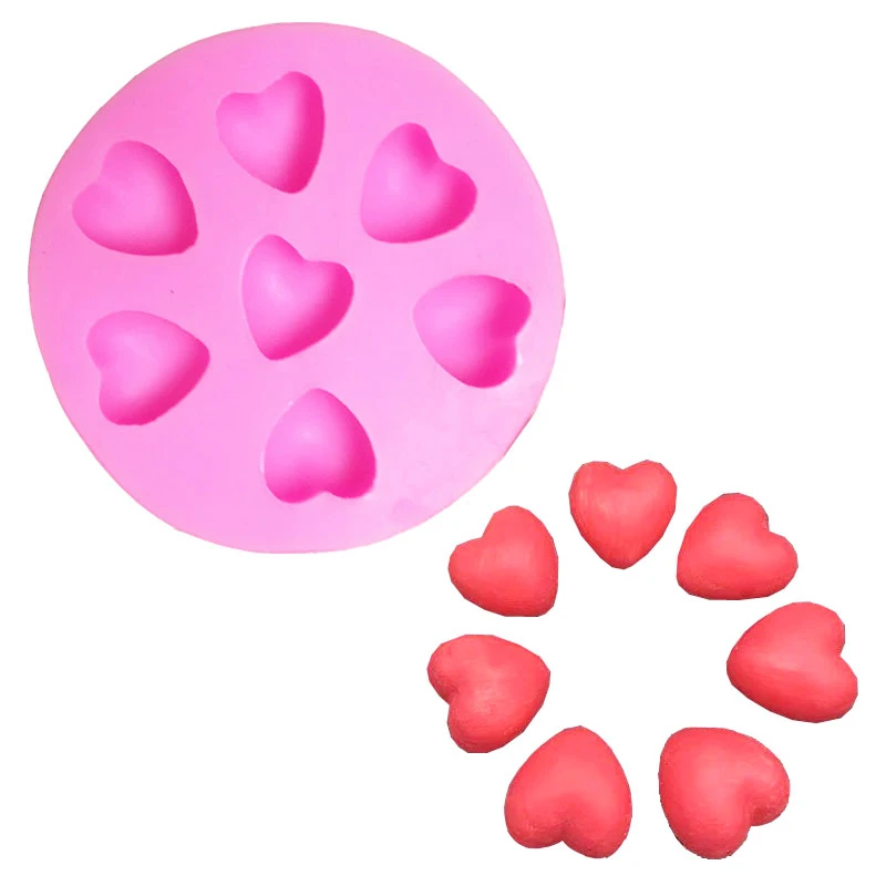 Heart Cake Decorating Fondant Cooking Tools Silicone Mold For Baking Of Kitchen Accessories Birthday Pastry Kitchenware Mug