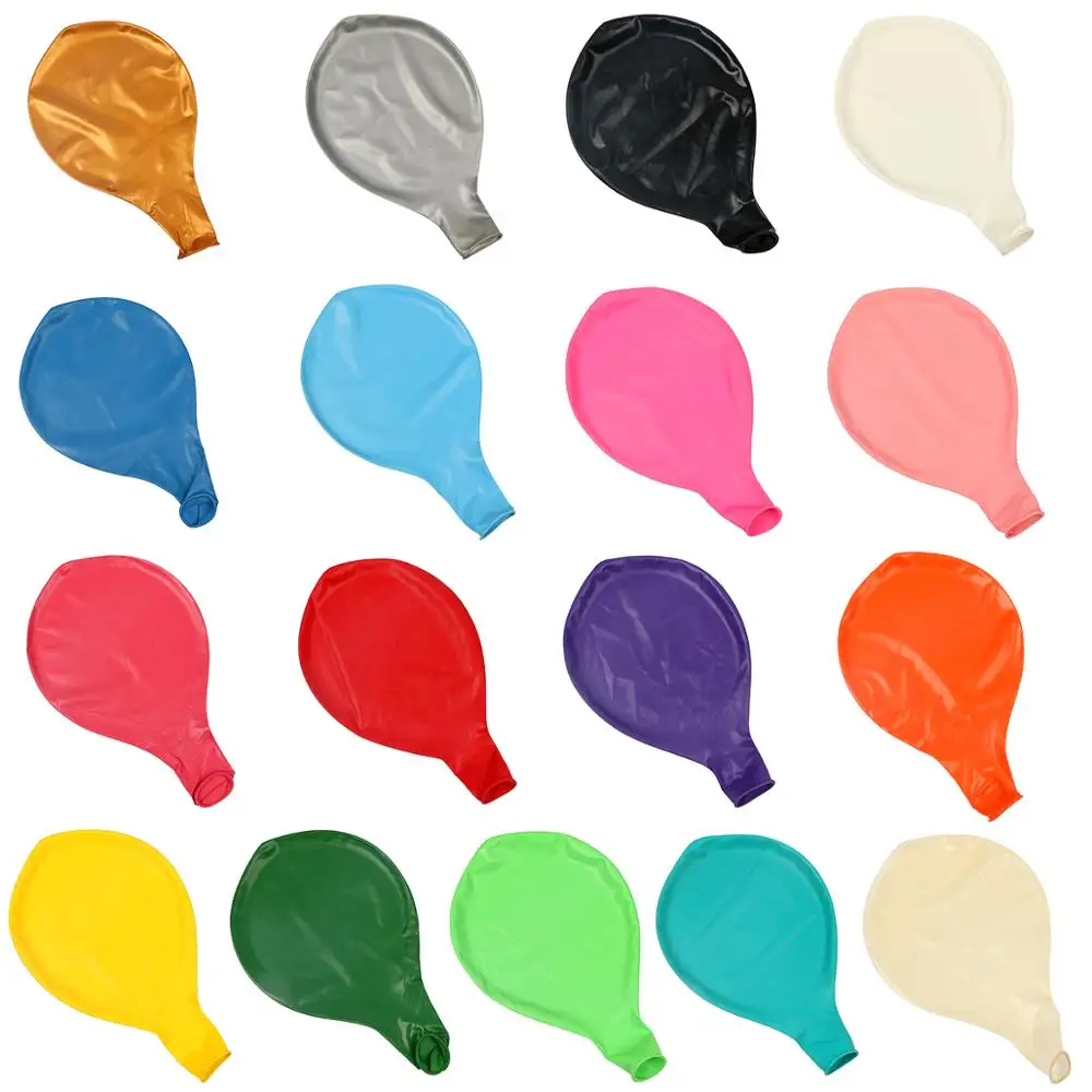 5pcs 36 inch Big Black Latex Balloons Helium Inflable Blow Up Giant Balloon Wedding Birthday Party Large Balloon Decoration
