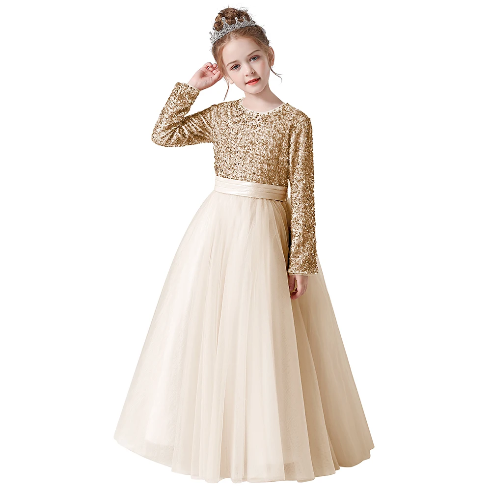 Dideyttawl Customized Lace Flower Girl Dresses For Wedding Birthday Junior Kid Party Dress Short Sleeve First Communion Princess