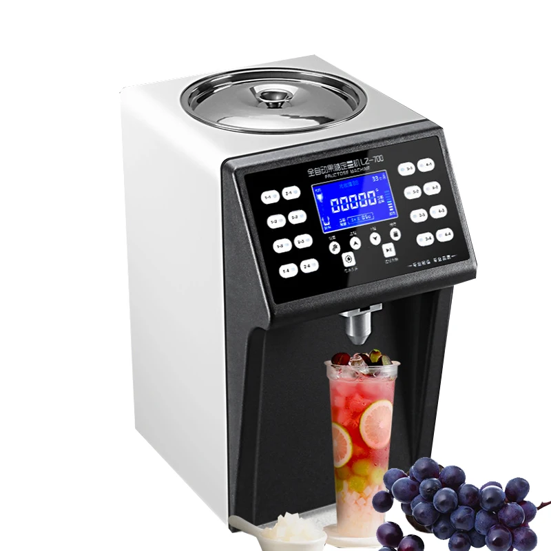 Automatic Fructose Dispenser 16 Grid Quantitative Fructose Filling Machine Syrup dispenser Bubble tea shop Milk tea Equipment