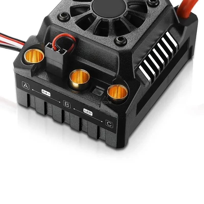 Hobbywing EzRun Max8 v3 150A Waterproof Brushless ESC T / TRX Plug + 4274 2200KV Motor +LED Programing for 1/8 RC Car Truck