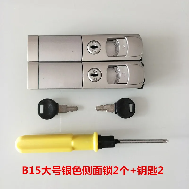 Travel Luggage Trolley Luggage Aluminum Frame Luggage Lock Accessorie Buckle Lock B15 Customs Lock Fixed Lock Repair Replacement