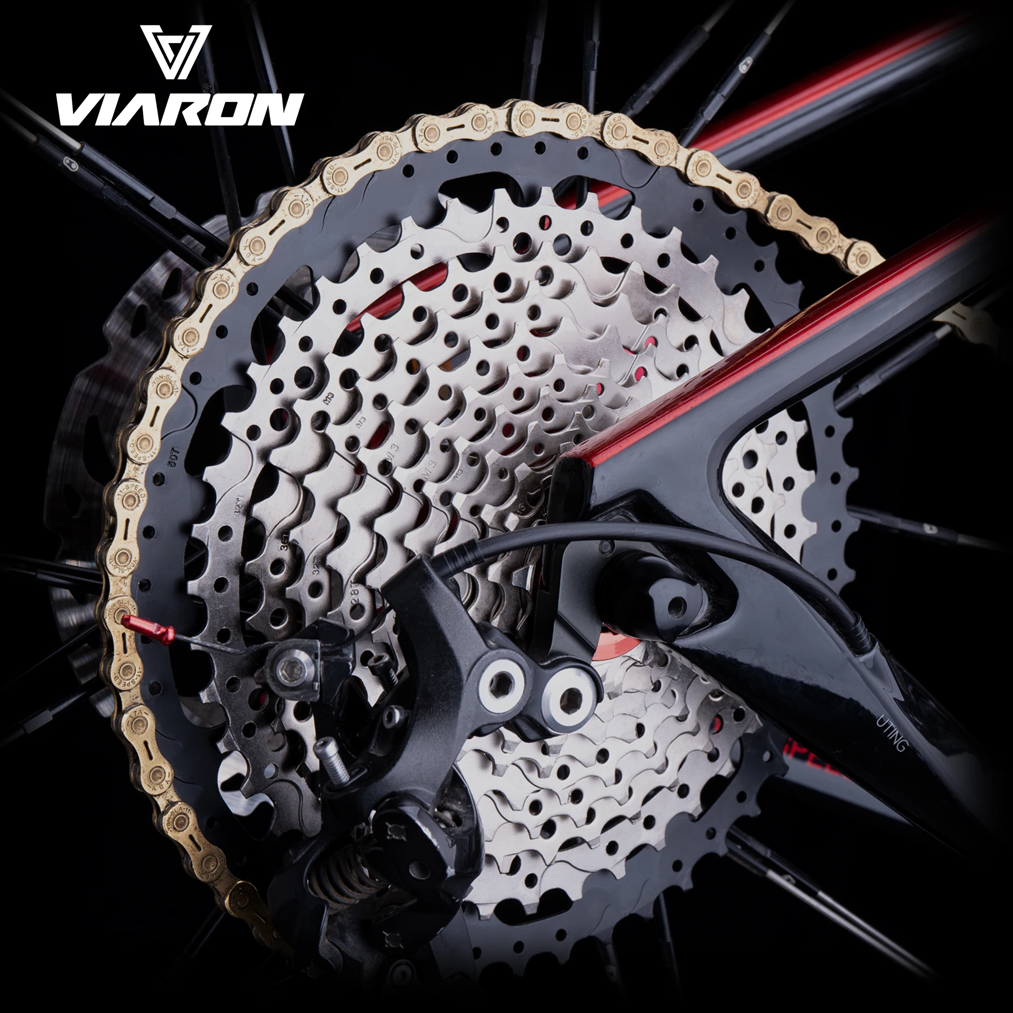 VIARON K7 11V MTB Bicycle Cassette 12 Velocidades Road Bike Freewheel Sprocket 8V 9V 10V 40/42/46/50/52T For SHIMANO HG Hub