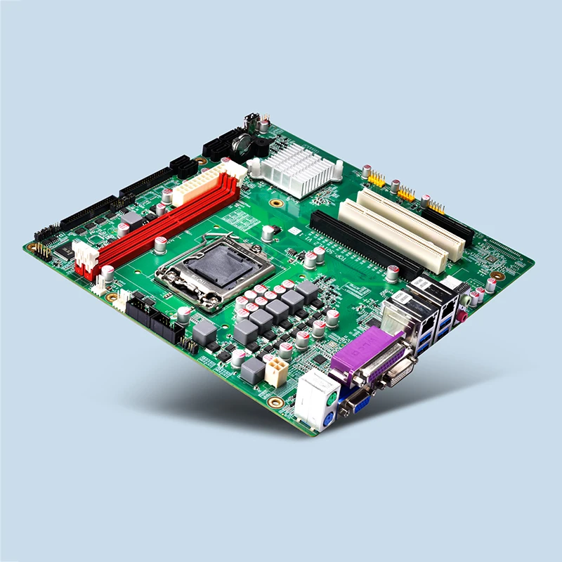 

B75 LAG 1155 Micro ATX,VGA/DVI/10 * COM/1 * LPT/2GeLAN/PCI/PCIe/6 * USB Материнские платы