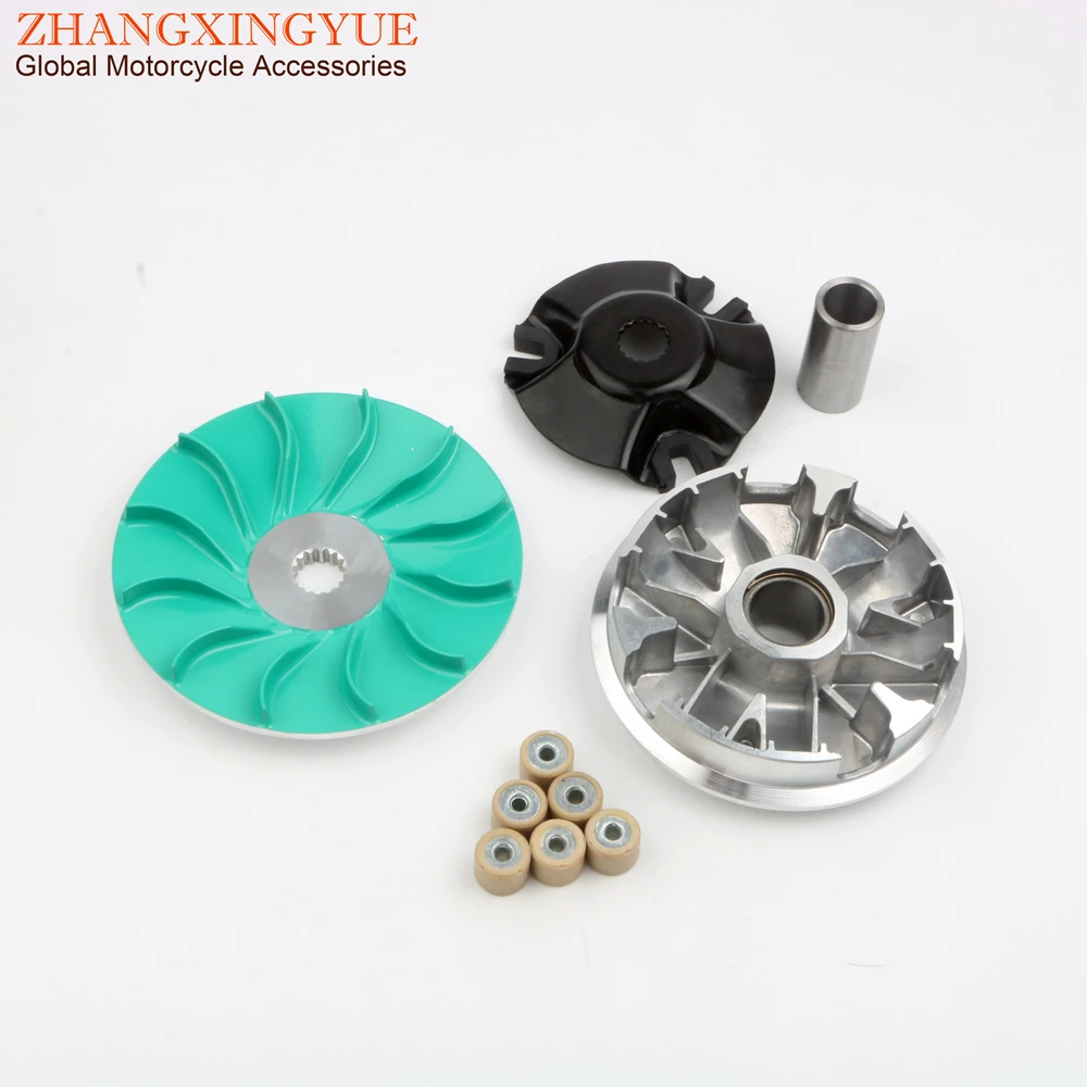 Racing Variator Kit With Roller Weights 10g For MBK Booster 100 Nitro Ovetto 100cc 4VP 2-Stroke Scooter