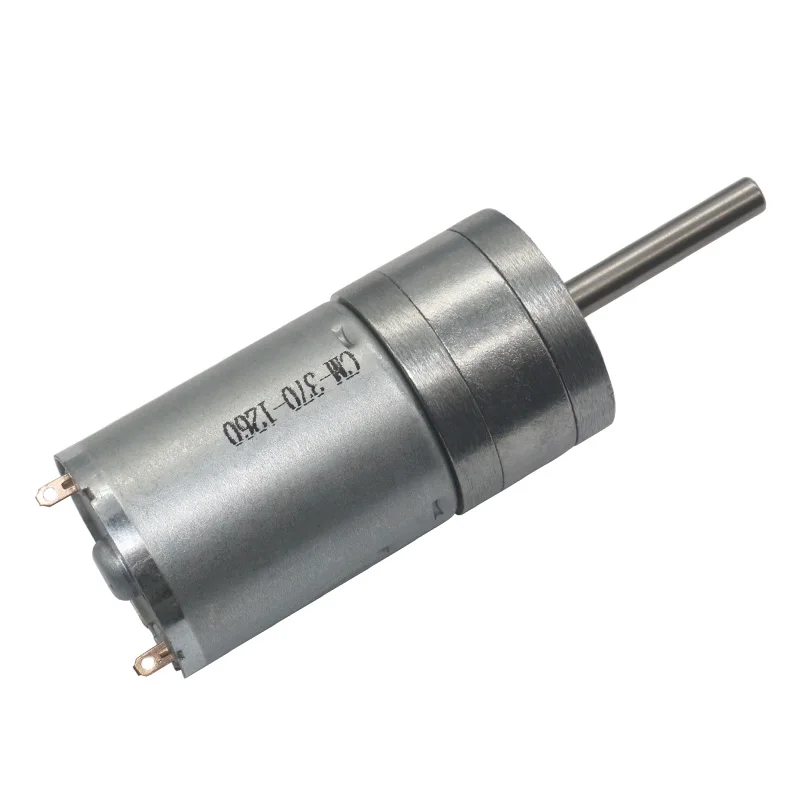 JGA25-370 9kg.cm Gear Motor 12v DC Low Rpm Robot High Torque Micro 6v Brush Motor 12 Volt 24v DC Robot