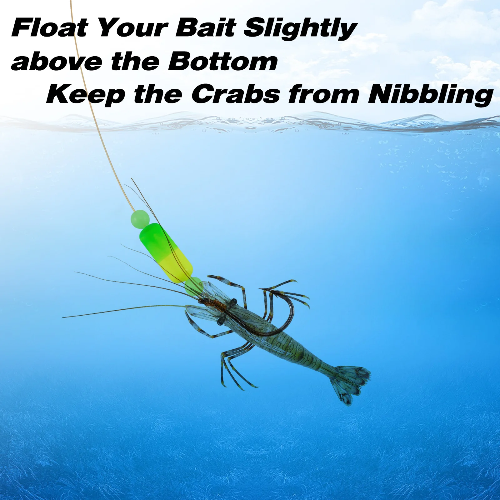 30pcs Foam Fishing Float Strike Indicator Bobber Buoys for Catfish Rig Freshwater Surf Fishing Bait Rig Bottom Rig Walleye Rig image 4