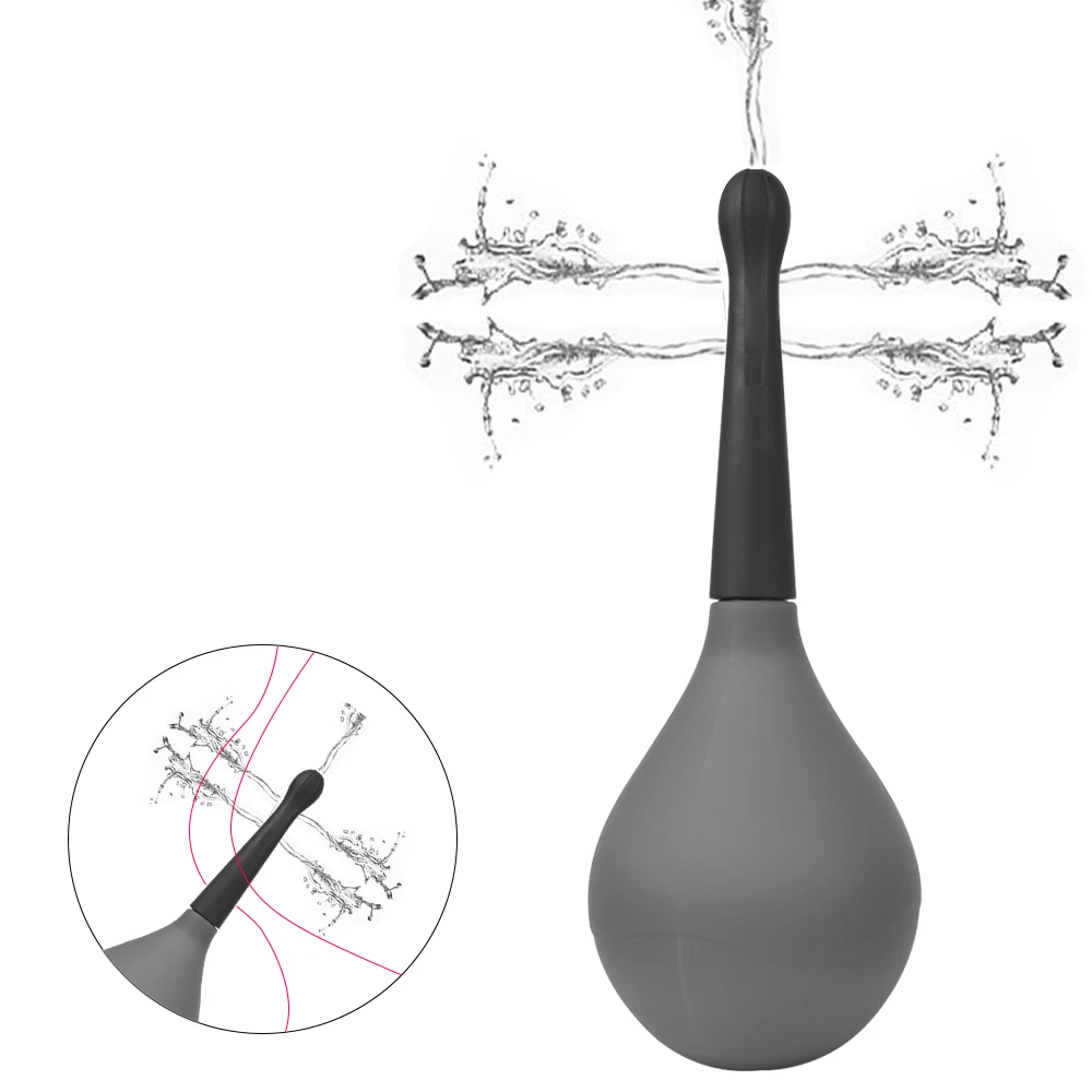المهبل والشرج نظافة حقنة شرجية تنظيف الحاويات تلميح رئيس فوهة المكونات القولون الري لمبة تصميم الجنس لعب للمرأة/الرجل #4