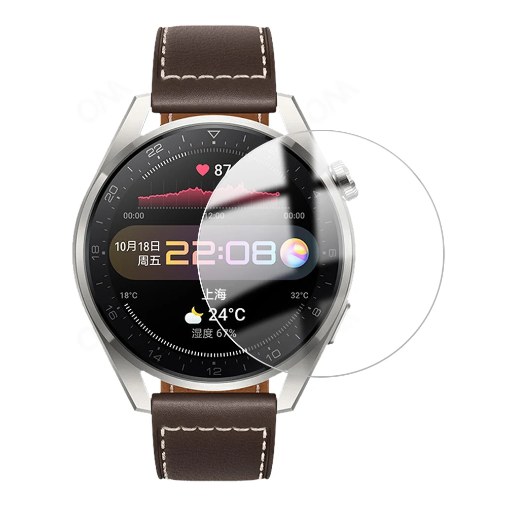 Tempered Glass For Huawei Watch 3 Pro Smart Watch Scratch resistant Screen Protector Film Accessories For Huawei Watch3 Pro