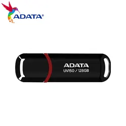 ADATA USB 3.2 Gen 1 Black Memory Stick 16gb 32gb 64gb 128gb High Speed Portable Pendrive UV150 Storage Disk For Computer