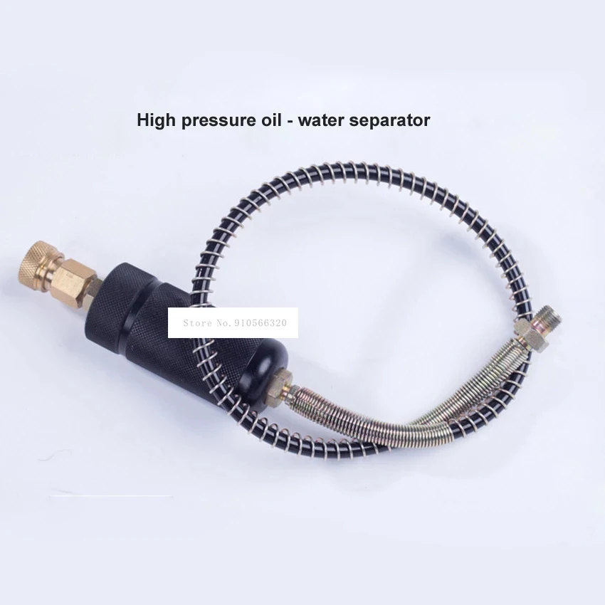 New 220V / 110V Set Pressure Section Electric High Pressure Air Pump Water Cooling Single Cylinder 0-30MPa 50L / min 1.8KW