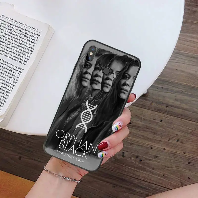 orphan black Canadian TV series Phone Case For Xiaomi Redmi note 7 8 9 t max3 s 10 pro lite Luxury brand shell funda coque