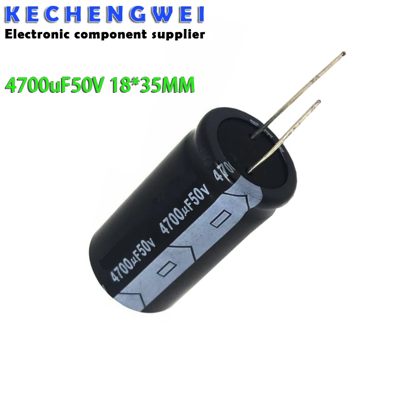 2PCS 50v4700uf 4700uf50v 18*35 50v 4700uf 18x35 Electro Electrolytic capacitor