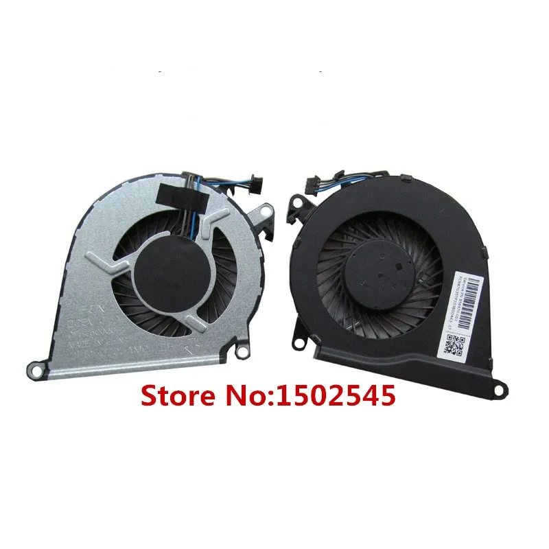 Original Laptop Left and Right Fan for HP OMEN 15-AX TPN-Q173 15-BC CPU Cooling Fan L&R Fan Pair 2PCS 858970-001