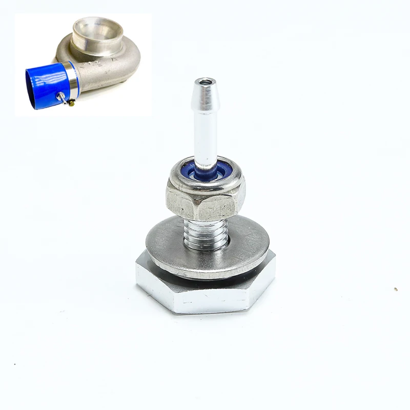 hot Turbo Boost Pressure Quick Tap Fitting Kit Pressure Source on Silicone Hose Boost Hose Nipple Turbo Vacuum Vac Gauge Fitting